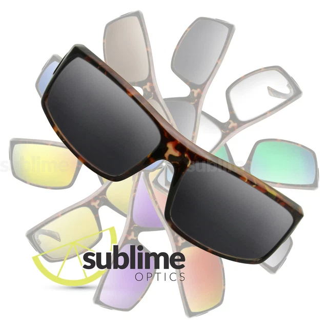 POLARIZED Black (Dark Grey) Replacement Lenses for Von Zipper Kickstand  ~ smoke