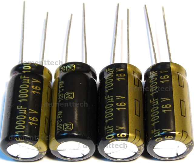 Nichicon N33UF100VR Radial Electrolytic Capacitor 33uF 100V 105C (10mm