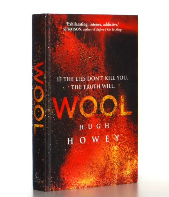 Hugh Howey SIGNED WOOL, SILO Book 1 UK Hardcover 1st Edition 1st Print VG(+)