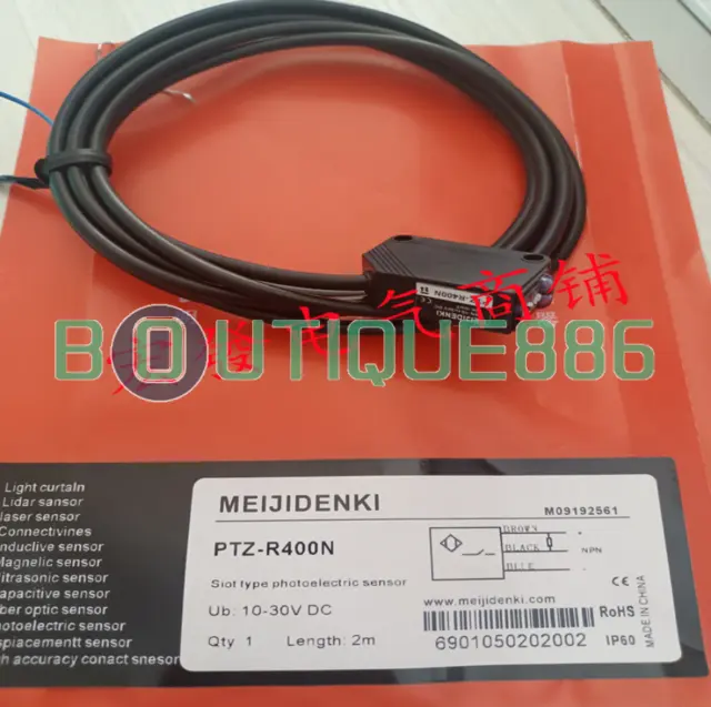 1PCS NEW FOR MEIJIDENKI photoelectric switch sensor PTZ-R400N