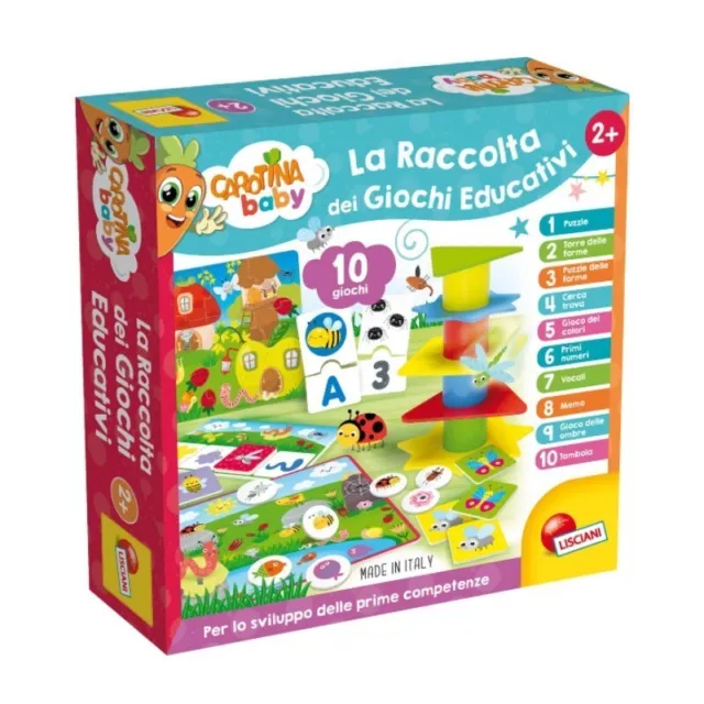 Lisciani - Coffret 50 Jeux - Stylo Parlant - Jeux Educatifs Electroniques -  Nombres, Formes Et Couleurs - Pour Enfants de 3 à 6 ans - Carotina en  destockage et reconditionné chez DealBurn