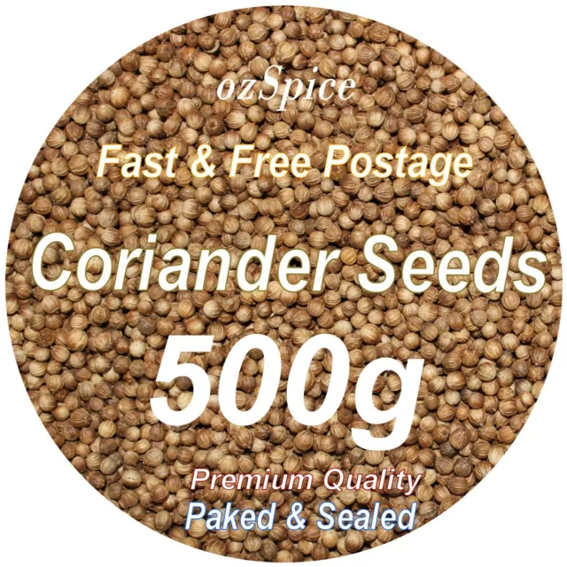 Coriander Seeds 500g Herbs & Spices - ozSpice