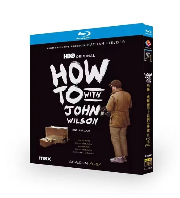 How to with John Wilson Season 3 Blu-ray BD TV Series All Region Boxset 2023