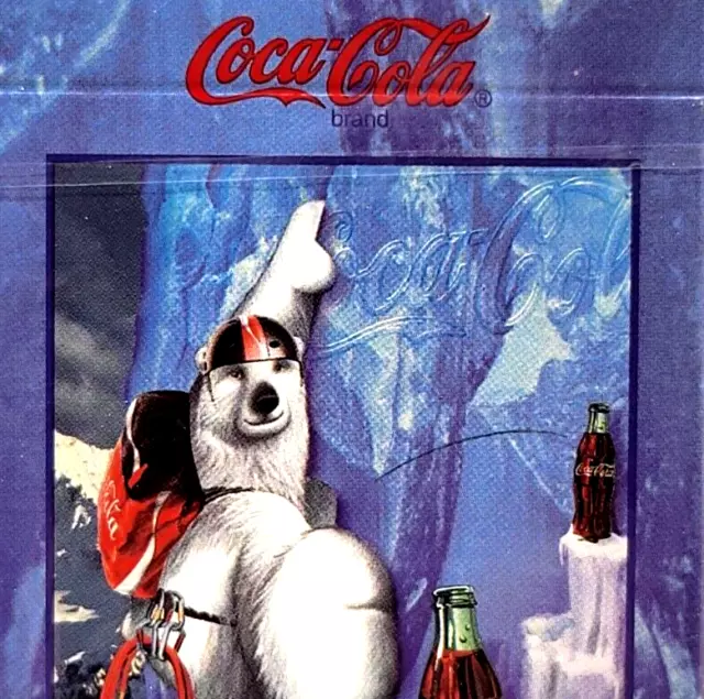 1998 Coca-Cola Polar Bear Playing Cards No 384 Advertising Brand New Sealed