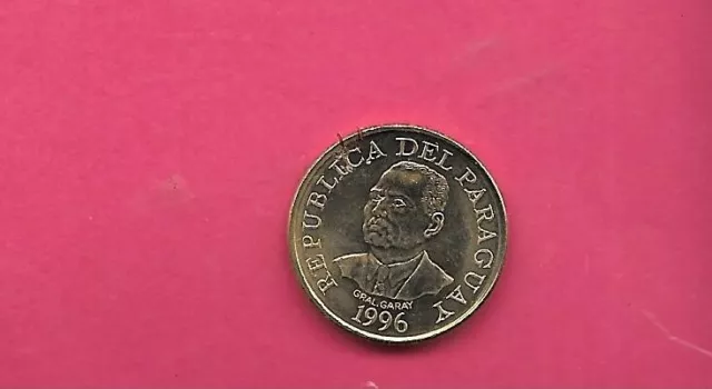 PARAGUAY KM178a 1996 10 GUARANIES UNCIRCULATED-BU UUNC-MINT OLD COIN