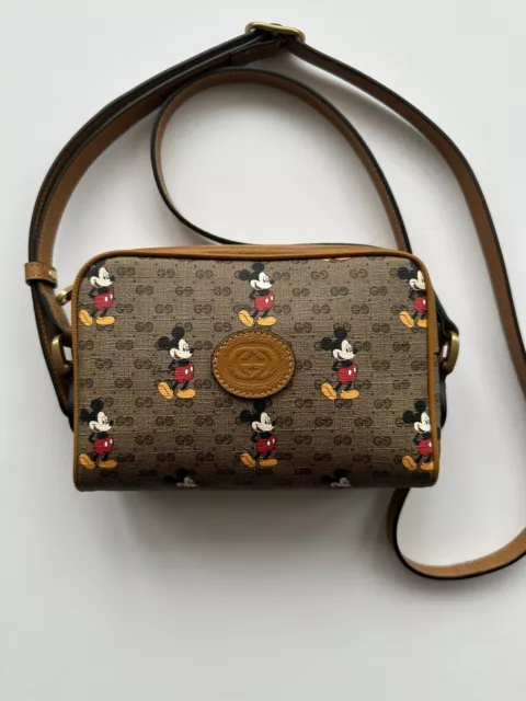 GUCCI X DISNEY GG Supreme Borsa a tracolla Topolino EUR 1.175 79