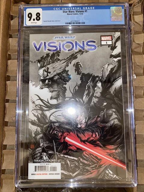 Star Wars Visions #1 CGC 9.8 2022 Marvel Cover A 1st Comic Appearance Ronin !!