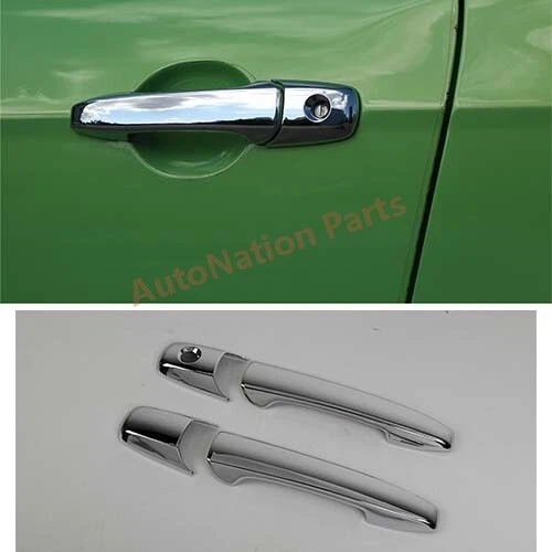 4pcs Chrome Door Handle Exterior Side Cover Trim ABS For Ford Mustang 2004-2014