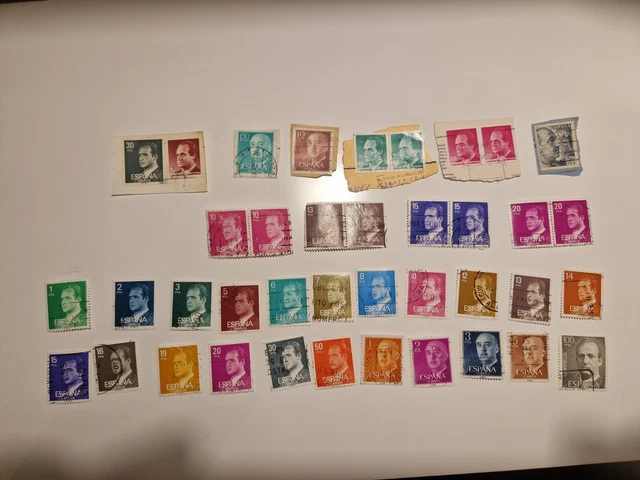 Job Lot SPANISH stamps