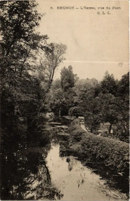 CPA BRUNOY - L'Yerres - View of the Bridge (489129)