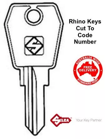 Replacement Rhino & Thule Roof Rack & Pod Lock Keys Cut To Code Number-FREE  POST