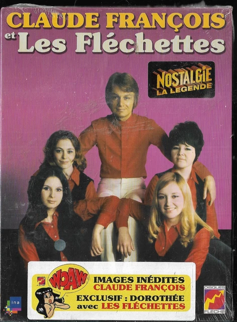 CLAUDE FRANCOIS ET LES CLAUDETTES - Carte De Collection Vintage 70s - TRÈS RARE - Français