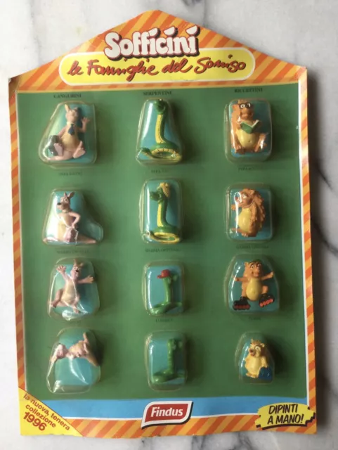 Sofficini Findus  “ Le Famiglia del sorriso “. 1996 nuovo in blister originale