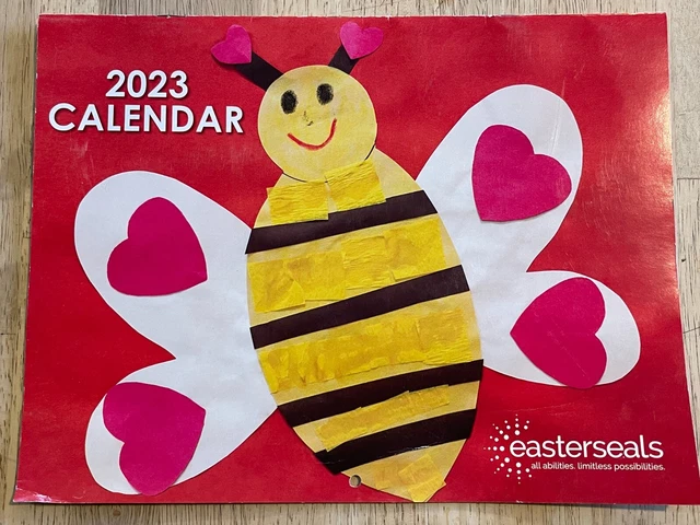 EASTER SEALS - 2023 Calendar - 12-Months - Cute Kid Art! $9.95 - PicClick