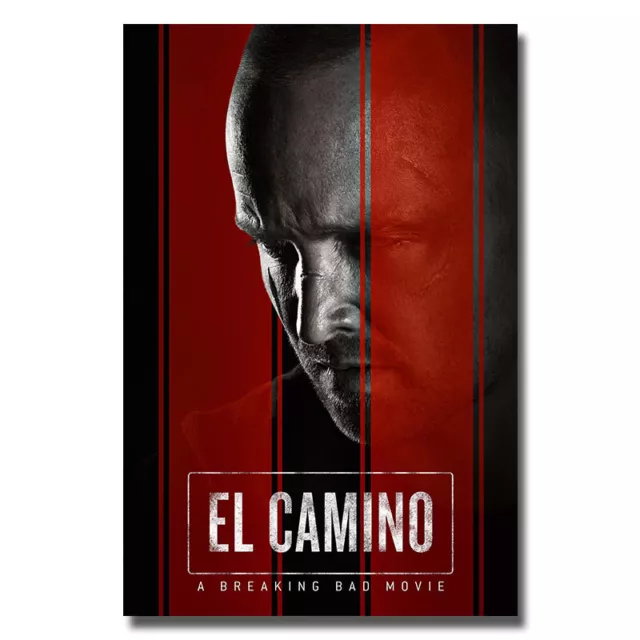 El Camino A Breaking Bad Movie TV Poster Wall Art Picture Print Room Decor 24x36