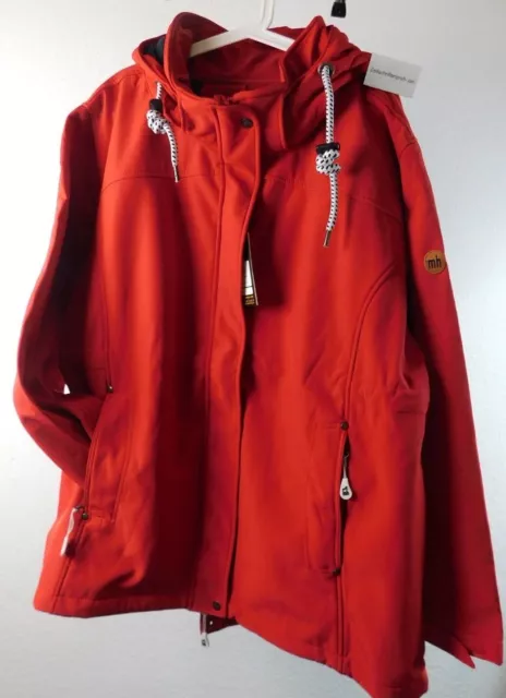 Michael Heinen Damen Softshell Mantel Sylt rot div.Größen