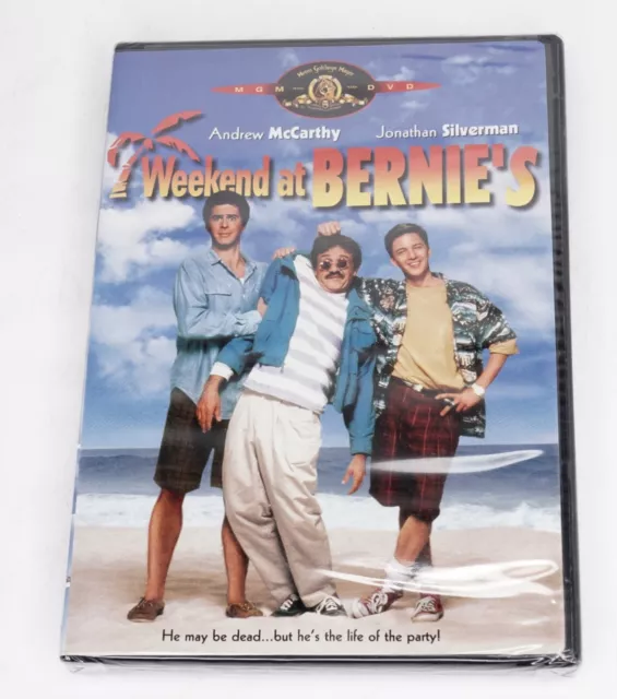 Weekend At Bernies (DVD, 2005) Andrew McCarthy Jonathan Silverman New Sealed