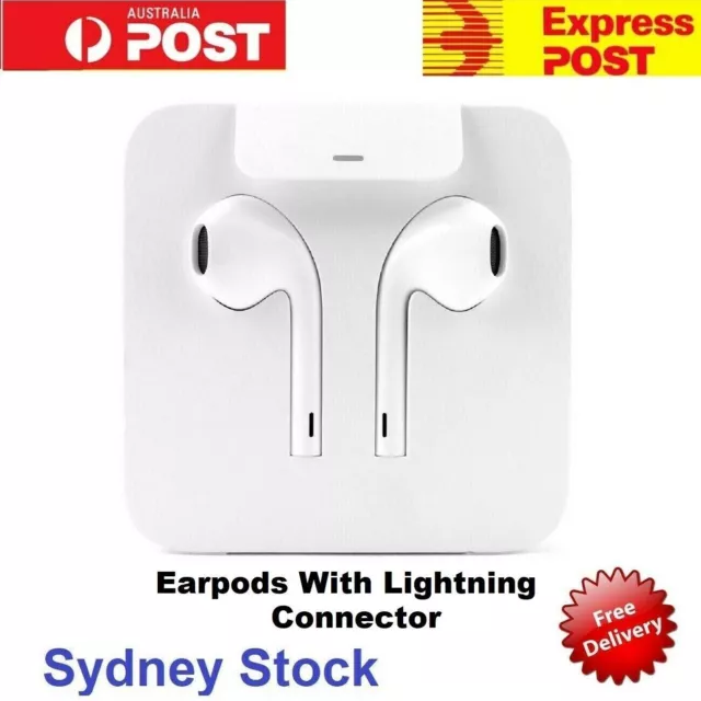 APPLE - EarPods Lightning Original A1748 iPhone 7 8 PLUS XR XS 11 PRO  Headset