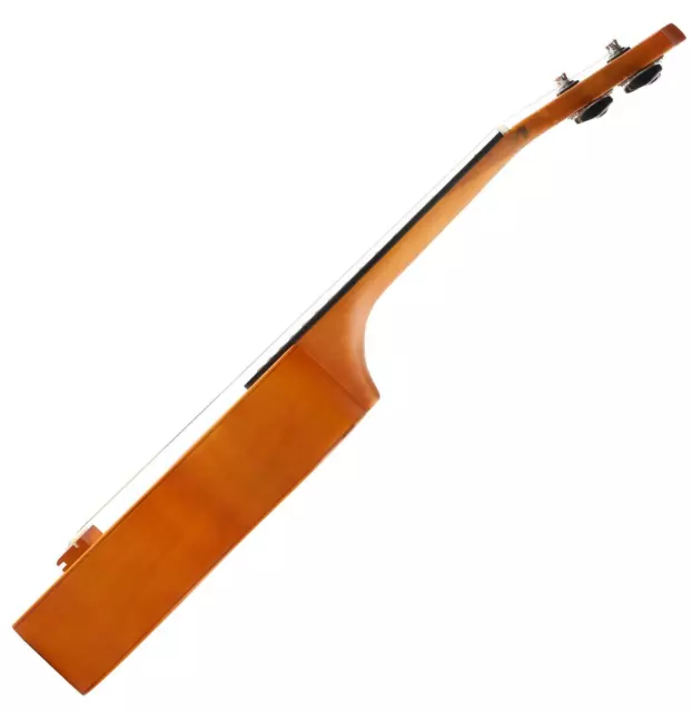 Soprano Ukulele Ukulélé de Guitare Uke en Bois Erable 4 Cordes Nylon Sunburst 2