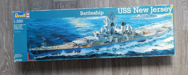 Kit de construction Revell USS New Jersey 1:1200 · Modelsport