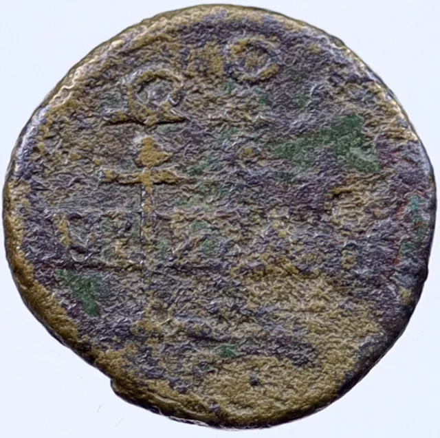 SEVERUS ALEXANDER 222AD Nicaea Bithynia Standards Ancient Roman Coin i119059