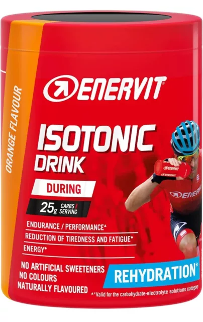 Enervit, Isotonic Drink Arancia, Bevanda Reidratante, per Sforzi Prolungati