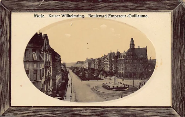 France - METZ - Kaiser Wilhelmring - Boulevard Empereur Guillaume - Ed. F.Conrad