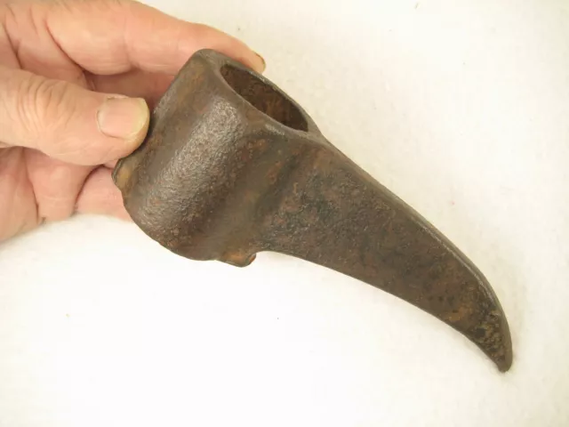Antique Japanese Signed Tool Fireman's Forged Iron Pick Ax ^^ Antique Japanese Signed Tool Fireman's Forged Iron Pick Ax ^^
