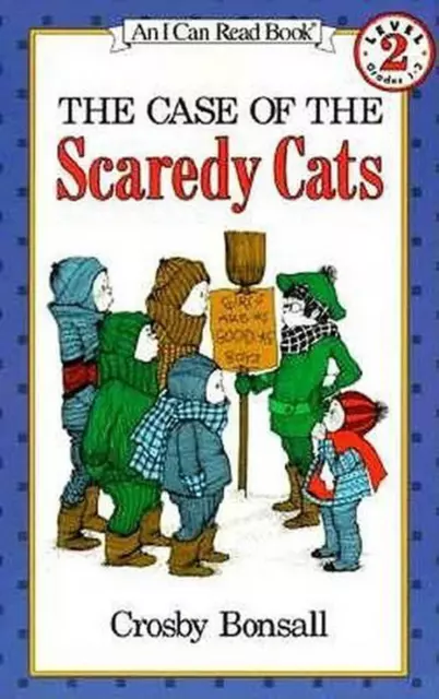 The Case of the Scaredy Cats by Crosby Bonsall (English) Paperback Book