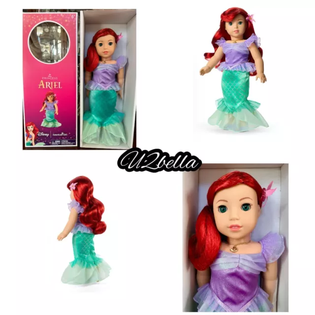 American Girl Doll Disney Princess Ariel- New The Little Mermaid NEW IN BOX