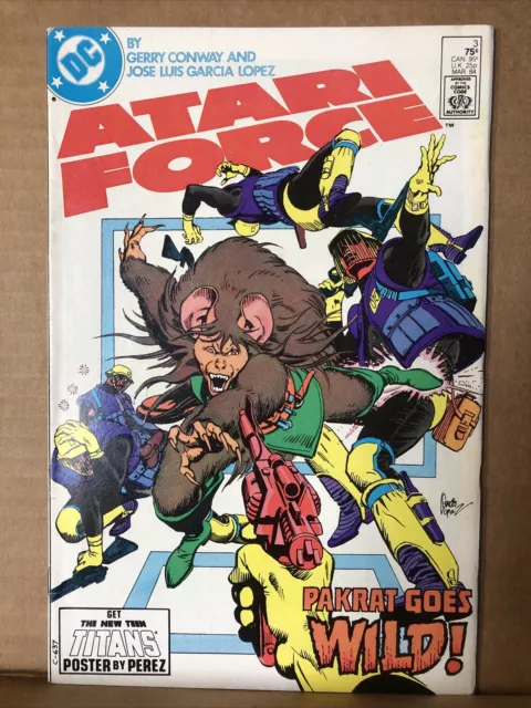 DC Comics Atari Force Vol.2 #3 VF