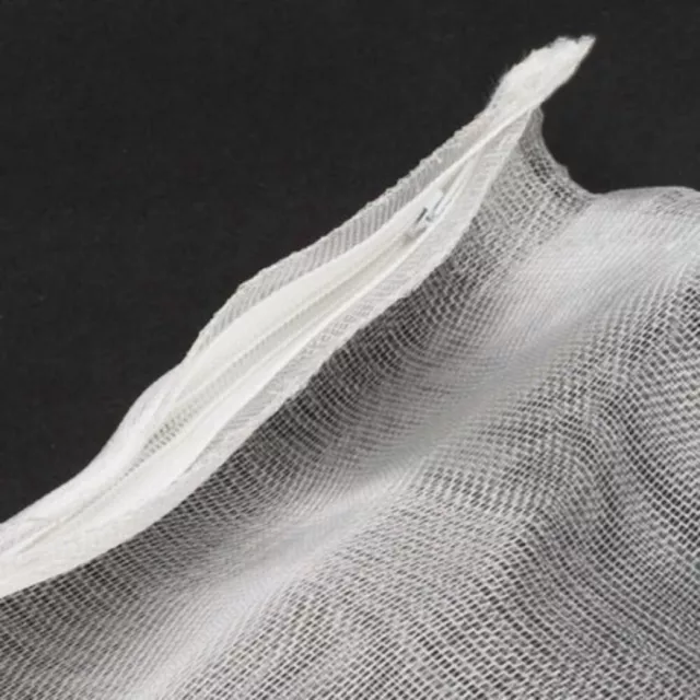 5pcs Aquarium Pond Filter Media Nylon Mesh Bags avec fermeture à glissière - 2