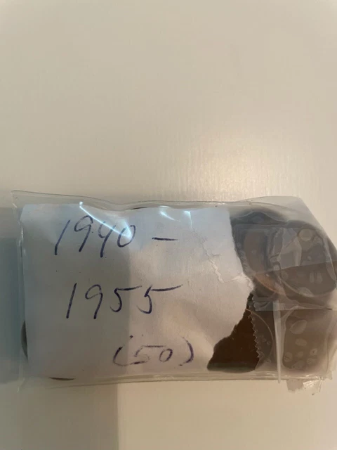 lincoln wheat cent penny lot 1940-1955 (2 Sets Of 50 each) 3