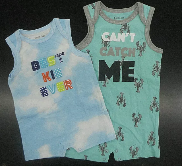 Infant Boys Bloomin' Baby $15 Assorted One Piece Bodysuits Sizes 0/3Mth. - 24Mth