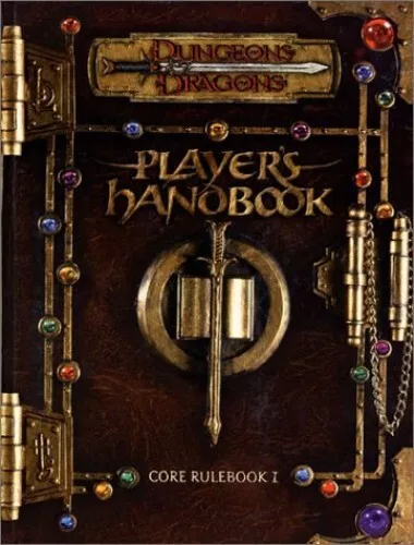 Dungeons and Dragons: 3rd Edition Player's Handbook Paperback Book The Cheap