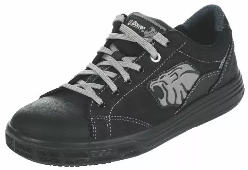U-Power SN20014-42 King Safety Shoes, S3 SRC, Size 8, Black/Grey - EN safety cer