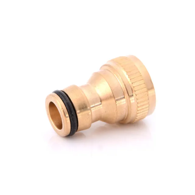 1/2" Garden Brass Thread Hose Tap Adaptor Water Pipe Connector Tube Fittin.di SC