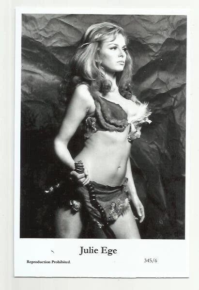 (B1) Julie Ege Swiftsure Photo Postcard (345/6) Filmstar Pin Up Glamor Girls