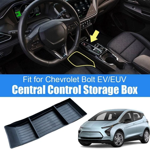 For Chevrolet Bolt EV EUV Console Organizer Central Control Armrest Storage Box