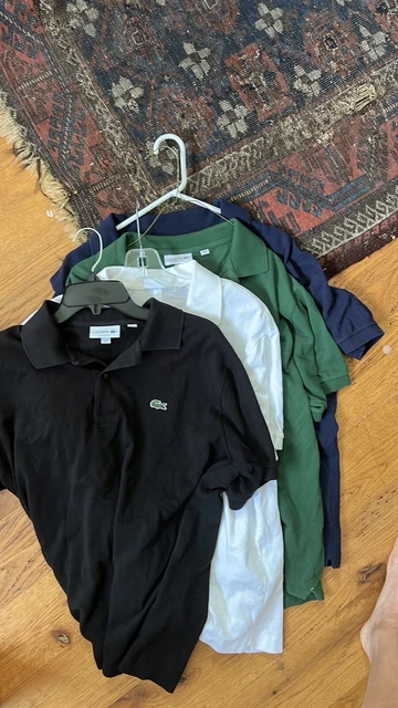 Lot of Lacoste polo shirts