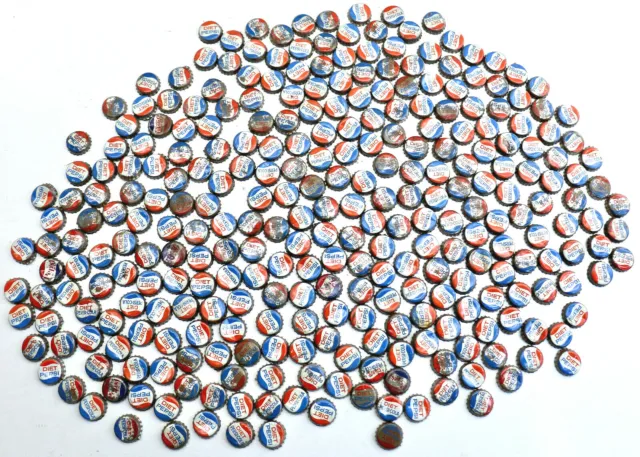 275+pc Vintage 1960's MCM Pop Art Pepsi + Diet Cola Cork Back Bottle Caps