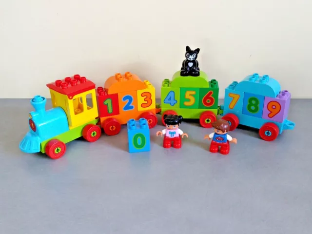 LEGO DUPLO 10847 LE TRAIN DES CHIFFRES  My First Number Train Nombres - COMPLET