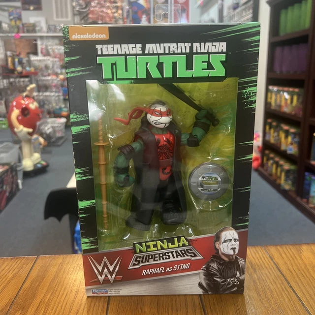 WWE STING RAPHAEL TMNT Teenage Mutant Ninja Turtles Elite Figure Series