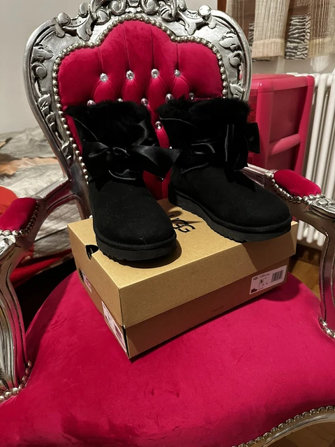 UGG AUSTRALIA DONNA Classico Slim Stivali Alti Kara Castagna 1013429 Sz 12  Nib EUR 173,78 PicClick IT