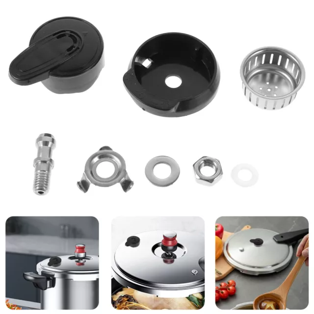 1 Set Of Replacements Stainless Steel Universal Power Pressure Cooker Parts