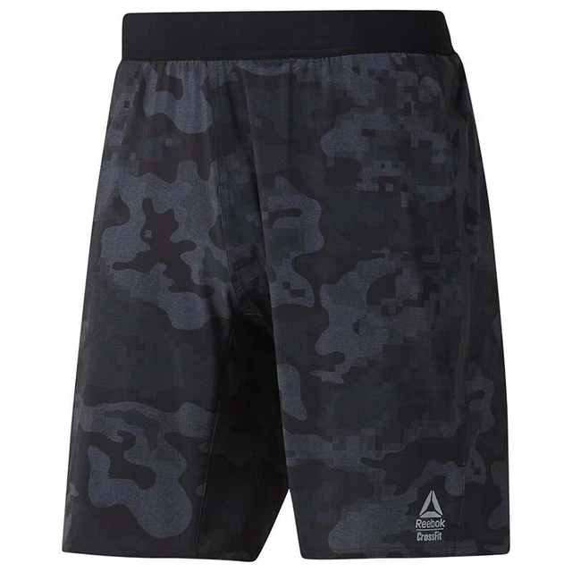 REEBOK DY8449 .BLACK SHORTS RC SPEED SHORT PRINT PANTALONCINO