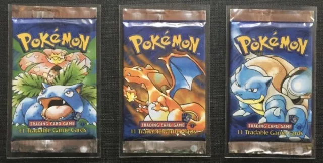 x10 Pokemon Factory Sealed Booster Packs Premium Card Lot Modern/Vintage Sets