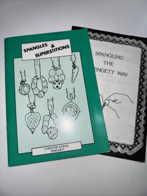 Spangles & Superstitions Booklet, PB, C&D Springett, 1987, 39 pgs + leaflet