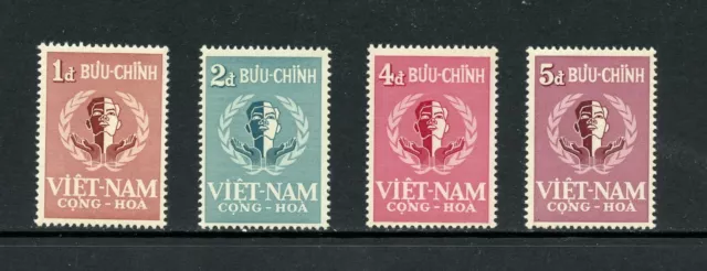 Q118 Vietnam 1958 U. N. Tag 4v. MNH