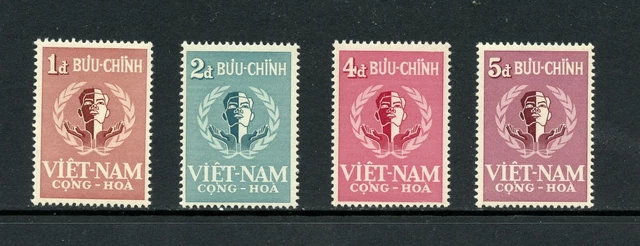 Q118 Vietnam 1958 U. N. Tag 4v. MNH